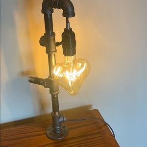 Industrial accent,  perfect for Valentine’s Day!